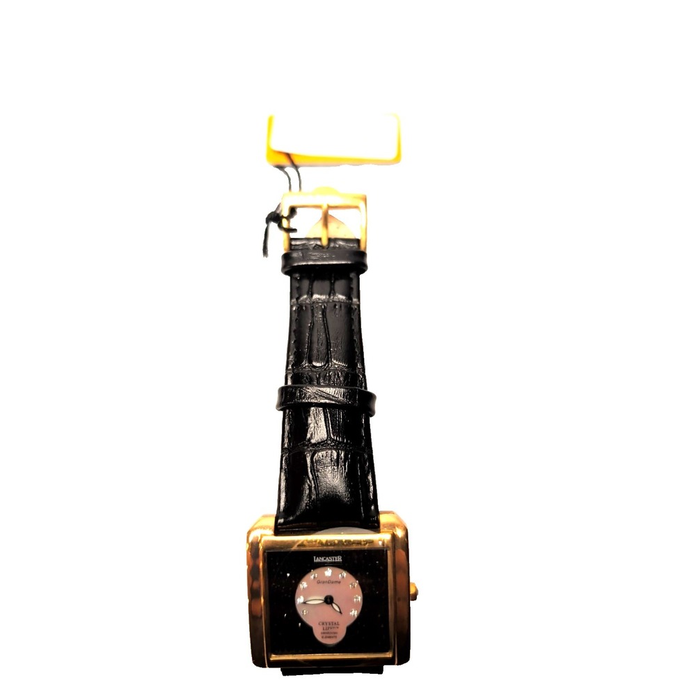 Lancaster Rose Gold Ladies Watch – New w/ Box – Swarovski Crystal